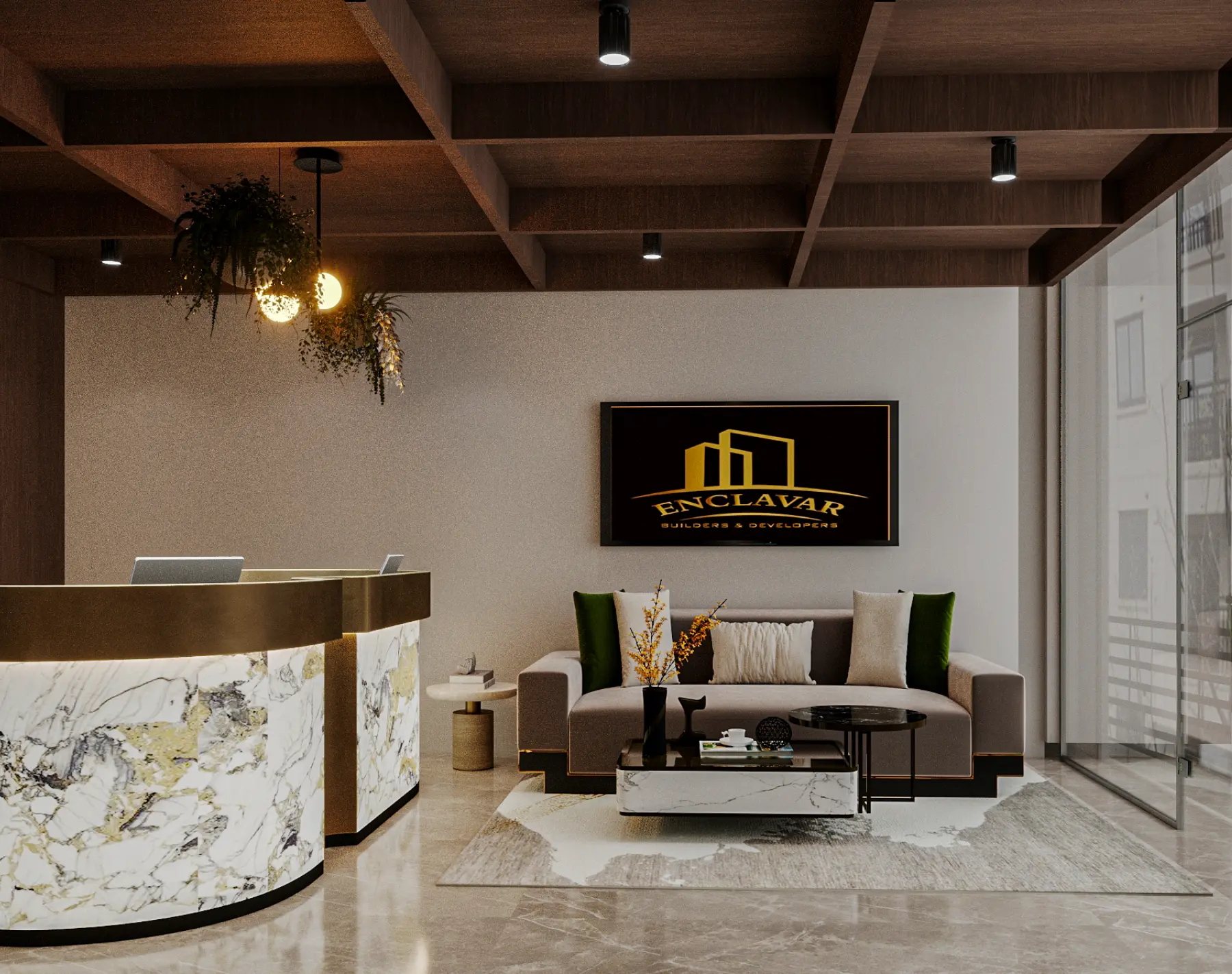 Enclavar, Arihant Enclave Reception hall