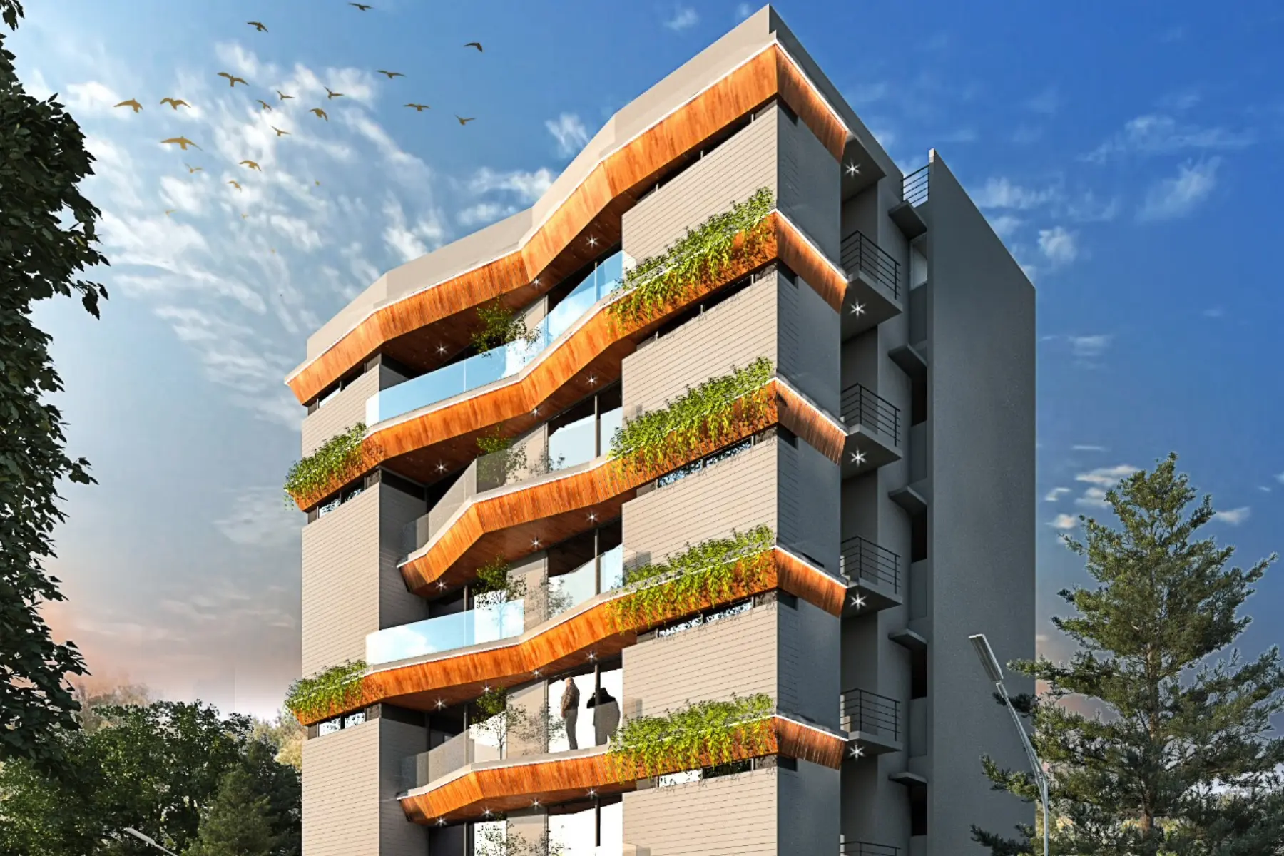 Falak Enclave, HBR Layout